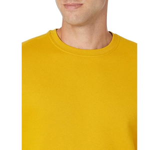 เสื้อสเวตเตอร์ผู้ชายแขนยาวที่มีการออกแบบสีทึบเรียบง่ายเหมาะสำหรับการปรับแต่งและการส่งออก - Product Image 1