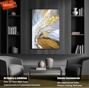 UNIART Hot Futurism Hélice Peint À La Main <span class=keywords><strong>Peinture</strong></span> À L'huile Acrylique Orignal Fait À La Main Personnalisé Abstrait Huile Oeuvre pour <span class=keywords><strong>Galerie</strong></span> - Product Image 5