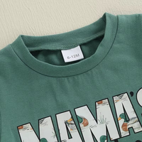 Conjunto de Ropa para Niños Pequeños Personalizable y Ecológico de Bangladesh, de Secado Rápido, Tejido de Algodón, OEM ODM, Alta Calidad, Tendencia para Todas las Temporadas
