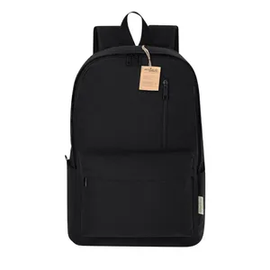 Zaino in Cotone Riciclato Stalion, Gadget Promozionale Sostenibile, Compagno di Viaggio Ecologico - Product Image 2