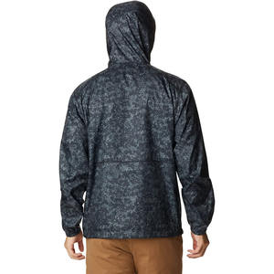 Chaqueta Cortavientos con Cierre de Cremallera, Forro de Malla Softshell, Lona Lisa Teñida, Secado Rápido, Transpirable, Ecológica - Product Image 3