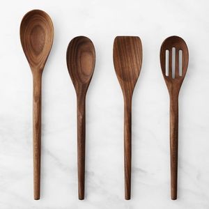 Cuchara de madera hecha a mano para cocinar, servir y uso en la cocina. Cuchara de madera natural para utensilios de cocina antiadherentes y para una cocina segura. - Product Image 2