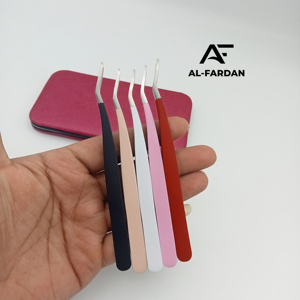 Custom Colors Solid Stainless Steel Eyelash Applicators Tweezers Fiber Tip Mink Strip Lash Applicator Tweezer <b>Card</b> <b>Boxes</b> - Product Image 5