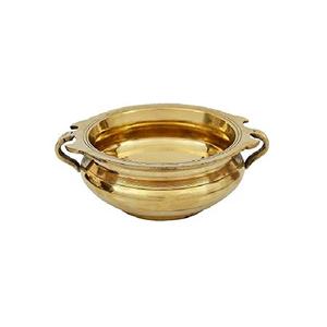 Thème moderne en métal Urli Diya Lot de 3 avec laiton pour la décoration intérieure de la maison Diwali Bowl Diya pour la décoration de la maison - Product Image 4