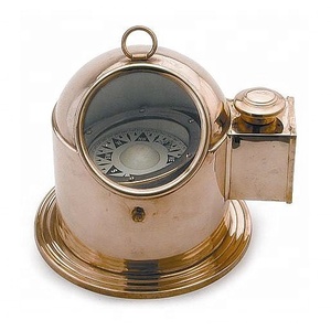 Boussole à vendre laiton Antique Design extérieur classique nouveau Portable voyage randonnée montre de poche Style boussole lumineuse Camping - Product Image 1