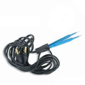 Pinzas bipolares Hemostatos europeos y portaagujas 14cm con cable largo Instrumentos quirúrgicos Premium - Product Image 4