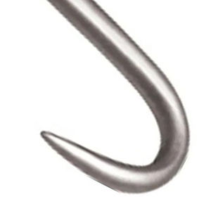 Gancho de ojo Romo obstétrico de acero inoxidable de alta calidad, instrumento de ojo, procedimientos quirúrgicos veterinarios, gancho de ojo - Product Image 4