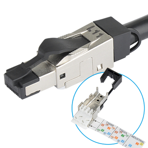 Connettore RJ45 Cat.6A di Metz Connect, configurabile in campo - Product Image 1