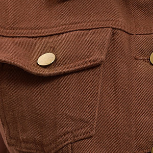 Chaleco Vaquero Moderno y Único para Mujer 2025, Color Sólido, Transpirable, Clásico, 100% Algodón, Sin Mangas - Product Image 5