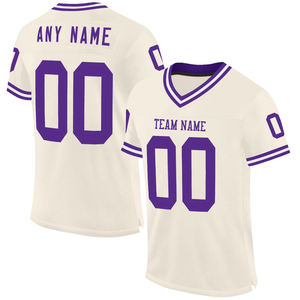 Uniforme de Fútbol Americano Sublimado Personalizado, Transpirable, Talla Grande, Secado Rápido, Absorbe la Humedad, Ropa de Práctica de Verano - Product Image 1