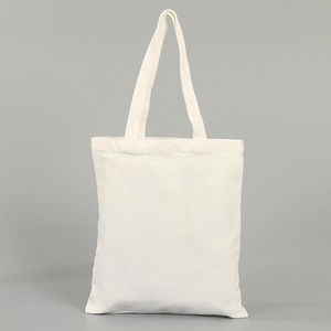 Vente en gros de sacs en coton personnalisés avec logo imprimé sac fourre-tout portable sac à provisions en toile 100% sacs en toile recyclée naturelle - Product Image 4