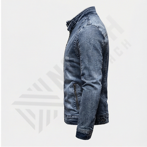 Chaqueta Casual para Hombre con Logotipo Personalizado, Chaqueta Vaquera de Moda Urbana, Prenda Exterior Moderna, Chaqueta de Alta Calidad al por Mayor - Product Image 3