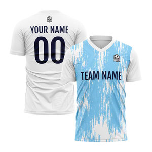 เสื้อฟุตบอลผ้าระบายอากาศได้ดีนุ่มสบายออกแบบใหม่โลโก้ - Product Image 2