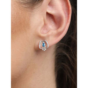 Pendientes de Diamantes de Plata de Ley 925 de Primera Calidad para Mujeres y Niñas, Compre Joyería Elegante - Product Image 6