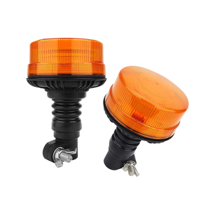 Luce di Segnalazione <span class=keywords><strong>LED</strong></span> ECE R10 R65, Impermeabile, Flessibile, Montabile su Tubo, Lampeggiante Ambra per Trattori - Product Image 6