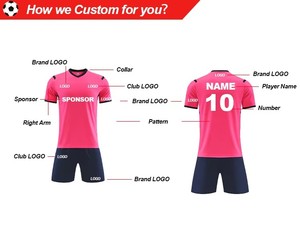 <span class=keywords><strong>Maglie</strong></span> <span class=keywords><strong>da</strong></span> <span class=keywords><strong>Calcio</strong></span> Neutre per Uomo in Poliestere/Cotone per Stampa a Trasferimento Termico, Abbigliamento Sportivo per Adulti - Product Image 4
