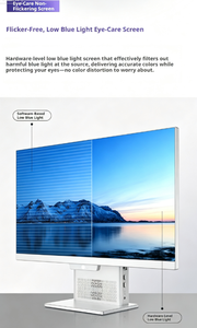 คอมพิวเตอร์ออลอินวันจากโรงงาน OEM ขนาด 27 นิ้ว หน้าจอ Core i7 FHD IPS LCD แบบจอกว้าง พร้อมกล้องในตัว ระบบปฏิบัติการ Windows สำหรับใช้งานที่บ้าน/สำนักงาน - Product Image 3