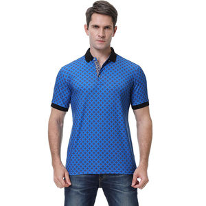 Hombres personalizados de alta calidad para Polos Diseño profesional OEM Algodón Golf Polos Patrón sólido bordado de alta calidad - Product Image 2