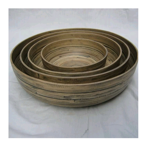 Vietnam <b>Bamboo</b> <b>Bowl</b> Manufacturer Providing Premium Dining Ware for Salad Fruit Rice Serving with Global Export and Wholesale - Product Image 1