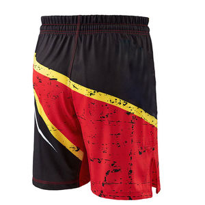 Shorts de grappling MMA en toile imprimés par transfert thermique pour hommes, décontractés, respirants, séchage rapide - Product Image 4