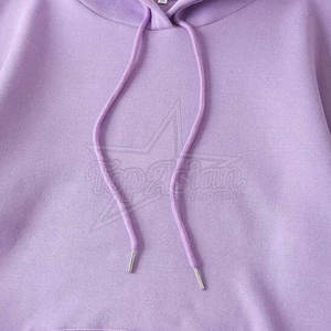 เสื้อฮู้ดสวมหัวโอเวอร์ไซส์สำหรับผู้หญิงผ้าถักมีฮู้ดคอตตอนแบบหนาแฟชั่นลำลองปรับแต่งโลโก้ได้ - Product Image 4