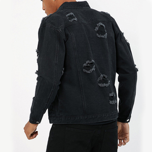 Chaquetas de mezclilla ajustadas de corte clásico para hombres Chaqueta de mezclilla de fabricante de Pakistán Chaquetas de mezclilla azules de tela de manga larga de larga duración - Product Image 5