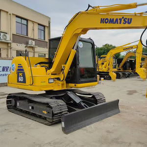 Ekskavator kecil butik bekas, ekskavator Mini <span class=keywords><strong>6</strong></span> ton <span class=keywords><strong>Komatsu</strong></span> <span class=keywords><strong>PC60</strong></span> dengan kondisi baik dan jam kerja rendah - Product Image 4