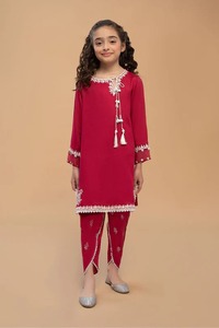 Diseñador pakistaní niños niñas Lehenga Choli con chaqueta bordada para fiesta Formal desgaste cumpleaños Eid celebraciones - Product Image 3