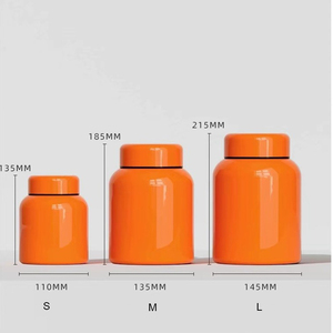 Boîte à thé en acier inoxydable de 1 litre, couleur personnalisée de qualité supérieure, récipient de stockage hermétique de qualité <span class=keywords><strong>alimentaire</strong></span> pour impression de logo OEM/ODM - Product Image 6