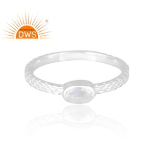 New Handmade Design 925 Sterling Silver Natural Rainbow <b>Moon</b> Gemstone <b>Ring</b> Custom Jewelry For Women Gift For Her - Product Image 3