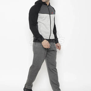 ชุดวอร์มวิ่งออกกำลังกายคุณภาพสูงลดราคาพิเศษ ดีไซน์ใหม่ ชุดเสื้อแจ็คเก็ตและกางเกงขายาว ผลิตจากวัสดุรักษ์โลก รับสกรีนโลโก้ตามสั่ง - Product Image 2