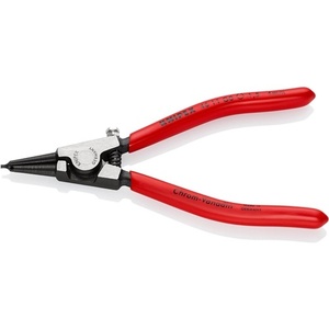 คีมหนีบแหวนล็อคสำหรับแกนขนาด 1.5-4 มม. ขัดเงา ความยาว 140 มม. KNIPEX - Product Image 1