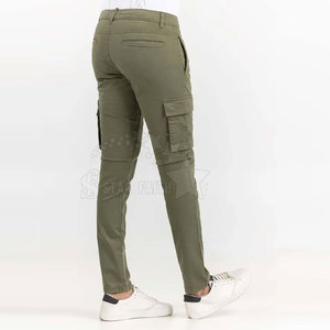Gran oferta, nuevos pantalones Cargo de moda para hombre, pantalones Cargo informales ajustados al mejor precio, a la venta, pantalones Cargo para hombre hechos a medida - Product Image 3