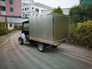 VENTAS CALIENTES 4 Whee1s 2 Seaterss E1ectr1c Carg0 Truckss W1TH Cess - Product Image 3