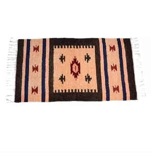 Latest Collection Handmade <b>Chenille</b> Cotton Polyester <b>Rug</b> Multi-Color Traditional Style Home Decor Carpet Floor Carpet for Prayer - Product Image 1