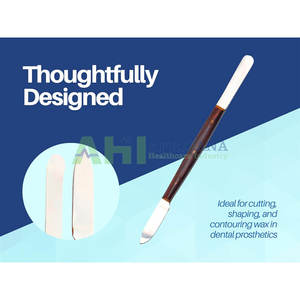 Cuchillo de Cera Dental AFERICANA de Alta Calidad Modelo AHI-DWK-01 para Uso en Laboratorio con Mango de Madera y Acero Inoxidable, Agarre Ergonómico - Product Image 4