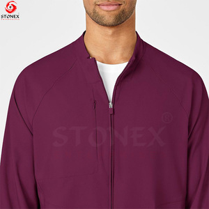 Vente en gros de vestes de gommage médical de haute qualité pour hommes Vestes de gommage pour hommes personnalisées de meilleur fournisseur - Product Image 4