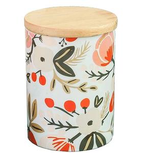 Recipiente de metal arcoíris, contenedor de almacenamiento de metal decorativo con acabado brillante y tapa forrada con junta, herramientas para hierbas y especias - Product Image 5