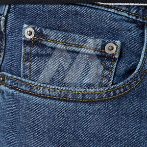 Jeans coupe droite pour hommes sur mesure Offre Spéciale 100% pantalons décontractés respirants en coton - Product Image 4