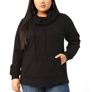 Vente en gros d'usine, sweats à capuche personnalisés, sweats à capuche surdimensionnés en molleton lourd, sweats à capuche en coton pour femmes, pull-over uni, sweat à capuche uni délavé - Product Image 1