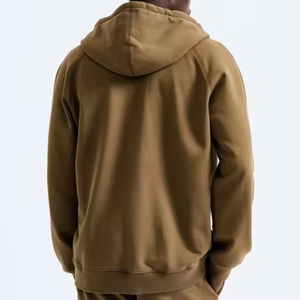 เสื้อฮู้ดพิมพ์ลายพัฟมีซิปสำหรับ500มีฮู้ดผ้าฟลีซ GSM - Product Image 2