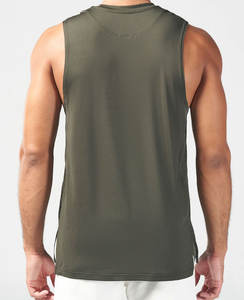 Débardeur de gymnastique d'été respirant en coton pour hommes, grande taille, vêtements de fitness, musculation, débardeur sans manches, équipement d'entraînement confortable - Product Image 1