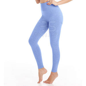 2024 último estilo de mallas de entrenamiento de Yoga para mujer sin costuras gimnasio Fitness estampado pantalones XL de talla grande Spandex venta en línea OEM - Product Image 4