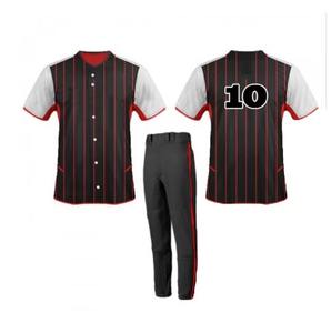 Ensembles de Tenues de Baseball Personnalisées pour Hommes en Gros – Respirantes, Coupe-Vent, Anti-Poussière, Séchage Rapide, 100% Polyester, Vêtements de Sport pour Équipe - Product Image 1