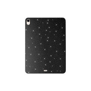 Étui pour tablette Netzy 2025 M3 brillant et scintillant SAFA pour iPad Air 11, protection en TPU, acrylique, PU, cuir PU, noir - Product Image 1