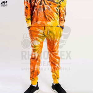 ชุดวอร์มมัดย้อมสำหรับผู้ชายเสื้อวอร์มมัดย้อมสีพื้นหลายสีสำหรับฤดูหนาวซักง่าย - Product Image 6