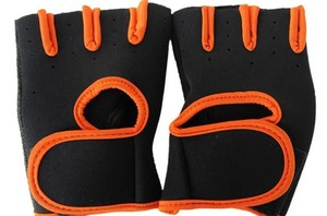 Best Quality Fitness Leather Gloves <b>Hand</b> <b>Grips</b> for Weightlifting Gym - Product Image 5