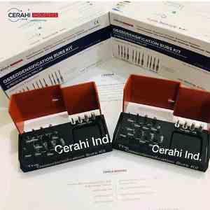 Cerahi Industries Kit de 17 piezas de fresas de osseodensificación dental-Juego de preparación de osteotomía eléctrica (certificado CE) - Product Image 1