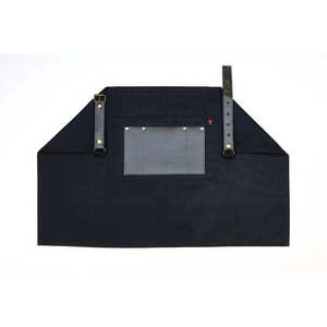 Delantal de Lona Resistente Negro Gretel para Baristas, Barberos y Jardineros - Product Image 3