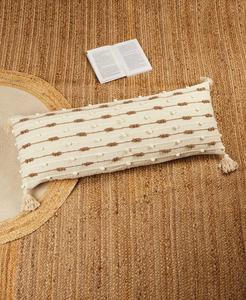 Designer Boho <b>Outdoor</b> Lumbar Pillow Cover Hot Selling Unique Handwoven Decorative <b>Throw</b> Pillow with Tassel Vintage Pattern ITHL - Product Image 1